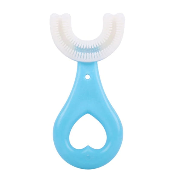 360 Degree U-shaped Baby Toothbrush Children Child Toothbrush Teethers Baby Brush Silicone Kids Teeth Oral Care Cleaning