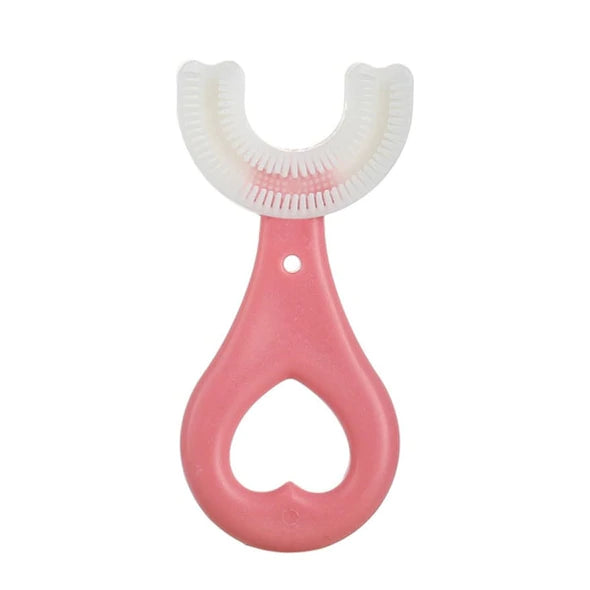 360 Degree U-shaped Baby Toothbrush Children Child Toothbrush Teethers Baby Brush Silicone Kids Teeth Oral Care Cleaning