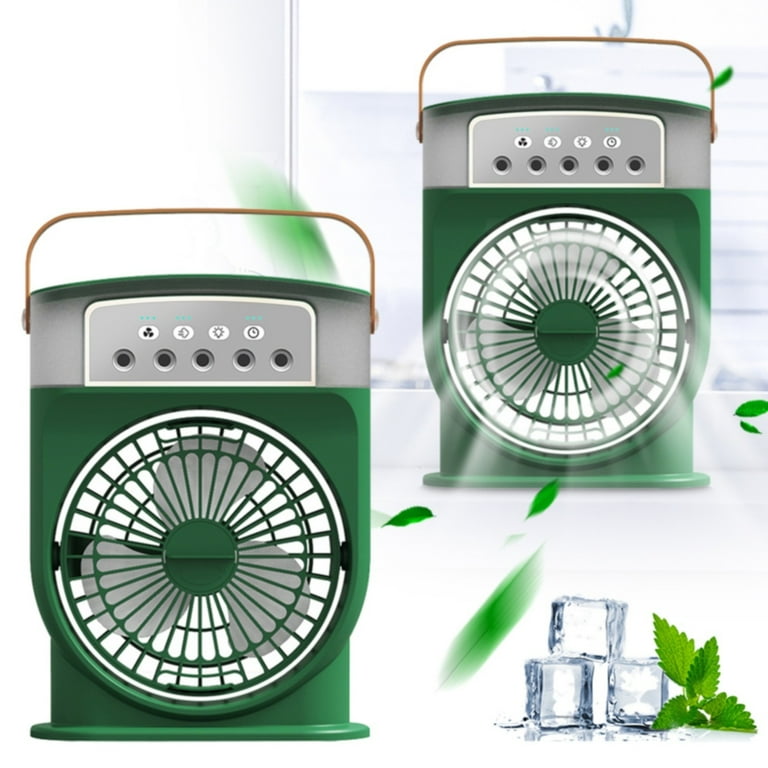 Portable Air Conditioner Humidifier Fan with Timing Function