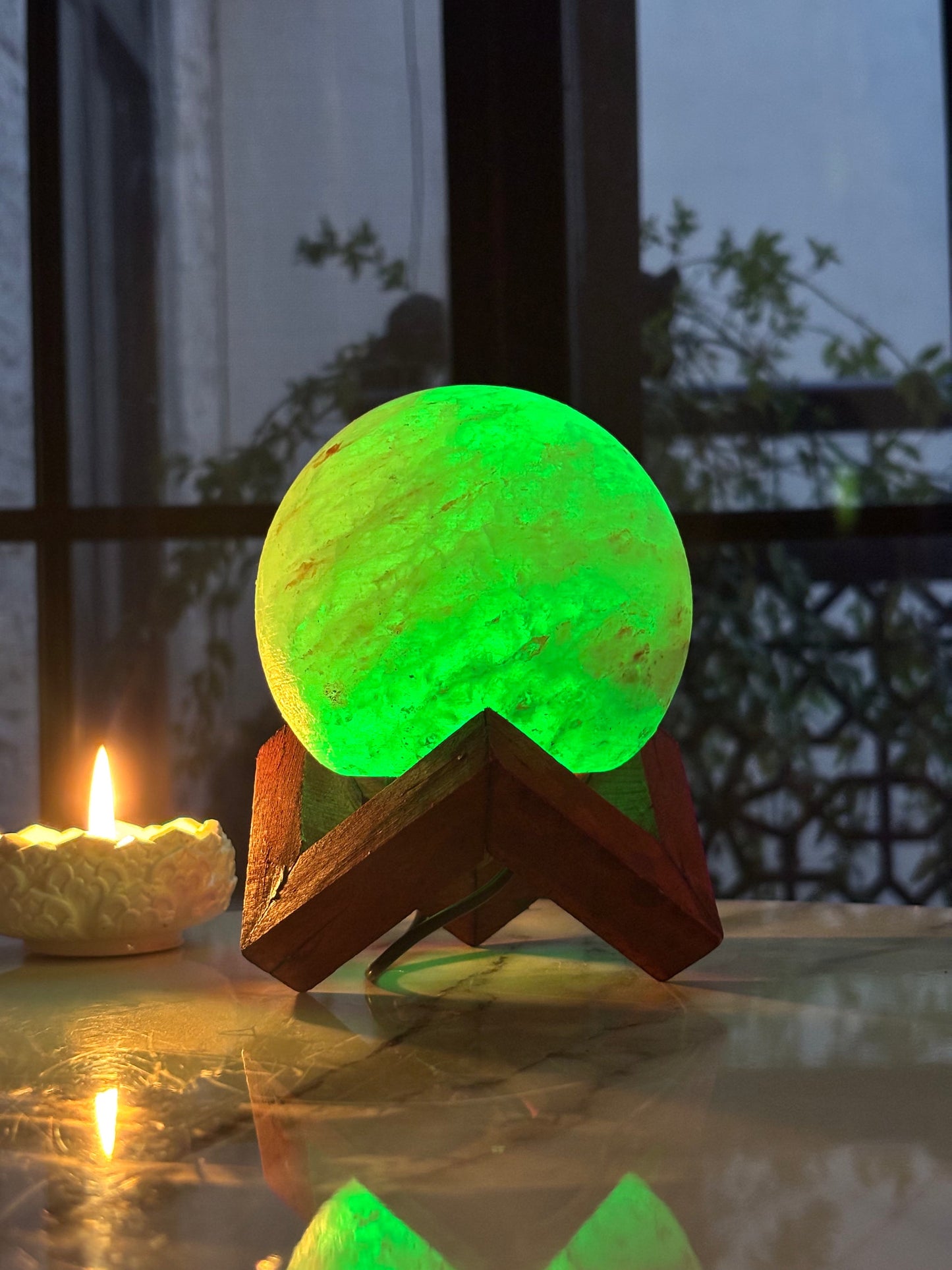 Led Moon Ball Lamp – 3d Printed Lunar Lamp Colorful Night Light