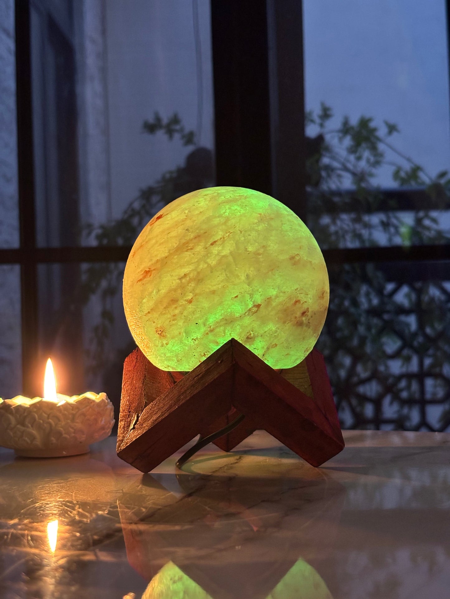 Led Moon Ball Lamp – 3d Printed Lunar Lamp Colorful Night Light