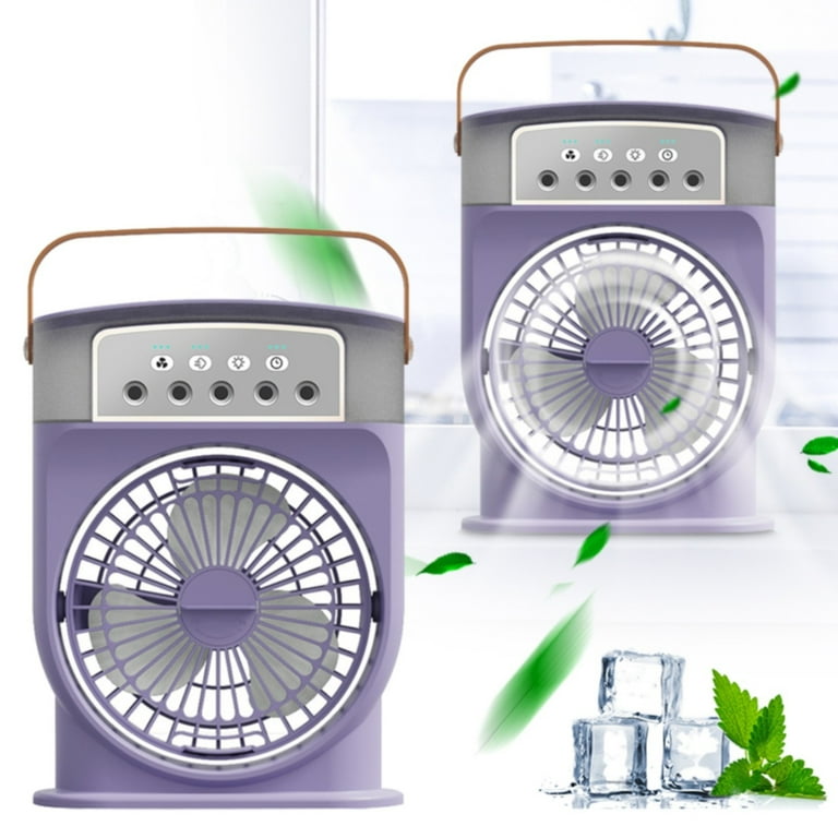 Portable Air Conditioner Humidifier Fan with Timing Function