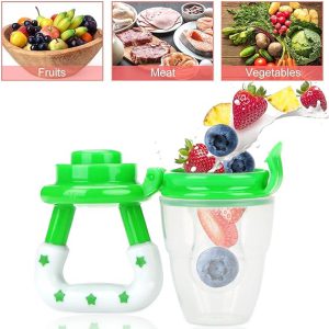 Baby Solid Baby Fruit Pacifier Fresh Fruit Feeder Infant Teething Toy Nibbler Teether Pacifier Safe Silicone Pacifier