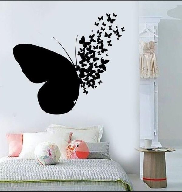 Flying Butterfly Wooden Wall Decor Butterflies Wall Decor,