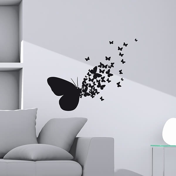 Flying Butterfly Wooden Wall Decor Butterflies Wall Decor,