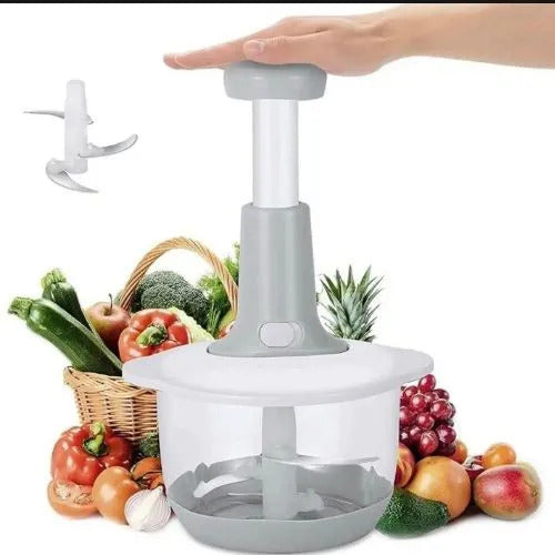 Hand Pat Food Processor / Hand Push Chopper Machine Food Processor Vegetable Chopper