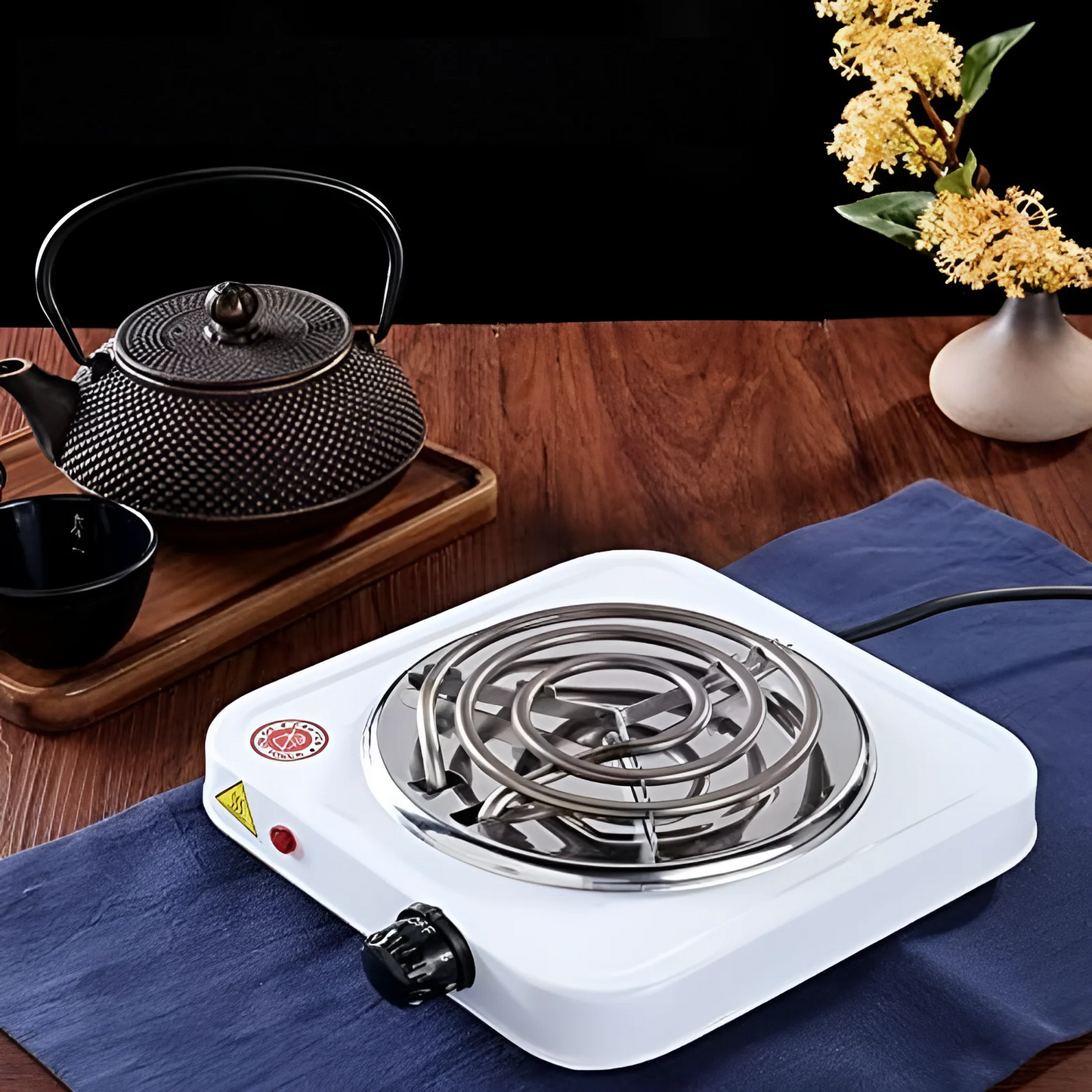 Electric Hot Plate Stove – Portable Single Burner Electric Cooker for Easy Cooking