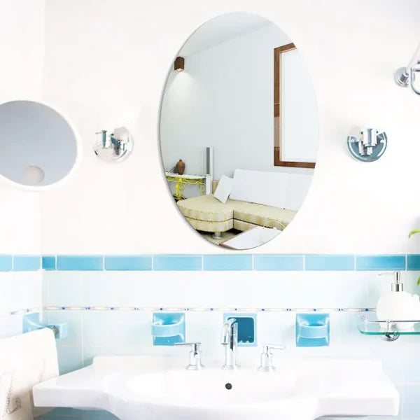 Bathroom House Mirror Acrylic Wall Stickers