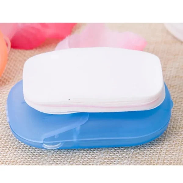Travel Soap Outdoor Portable Mini Paper Soap Paper Washing Hand Bath