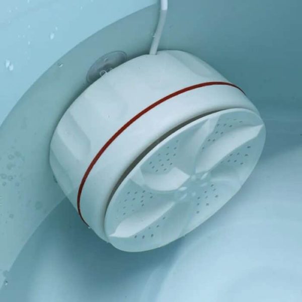 PORTABLE USB ULTRASONIC TURBINE LAUNDRY WASHING MACHINE