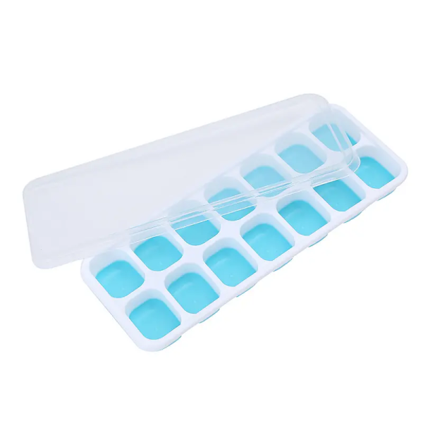 Silicone Ice Cube Trays With Lid