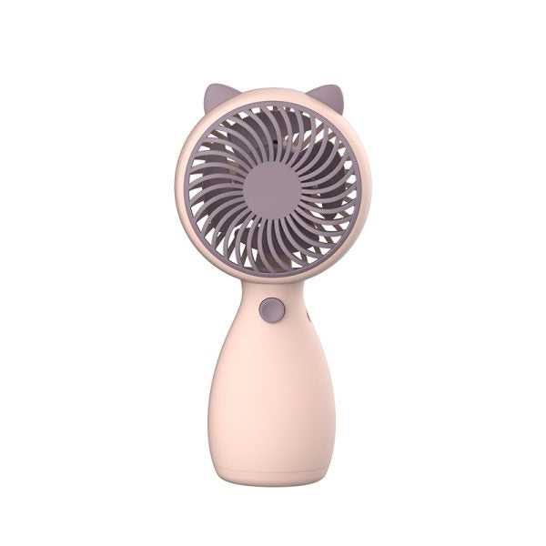 Small Handheld Student Fan Portable Mini Desktop Fan With Usb Charging Outdoors | Mini Cartoon Fan
